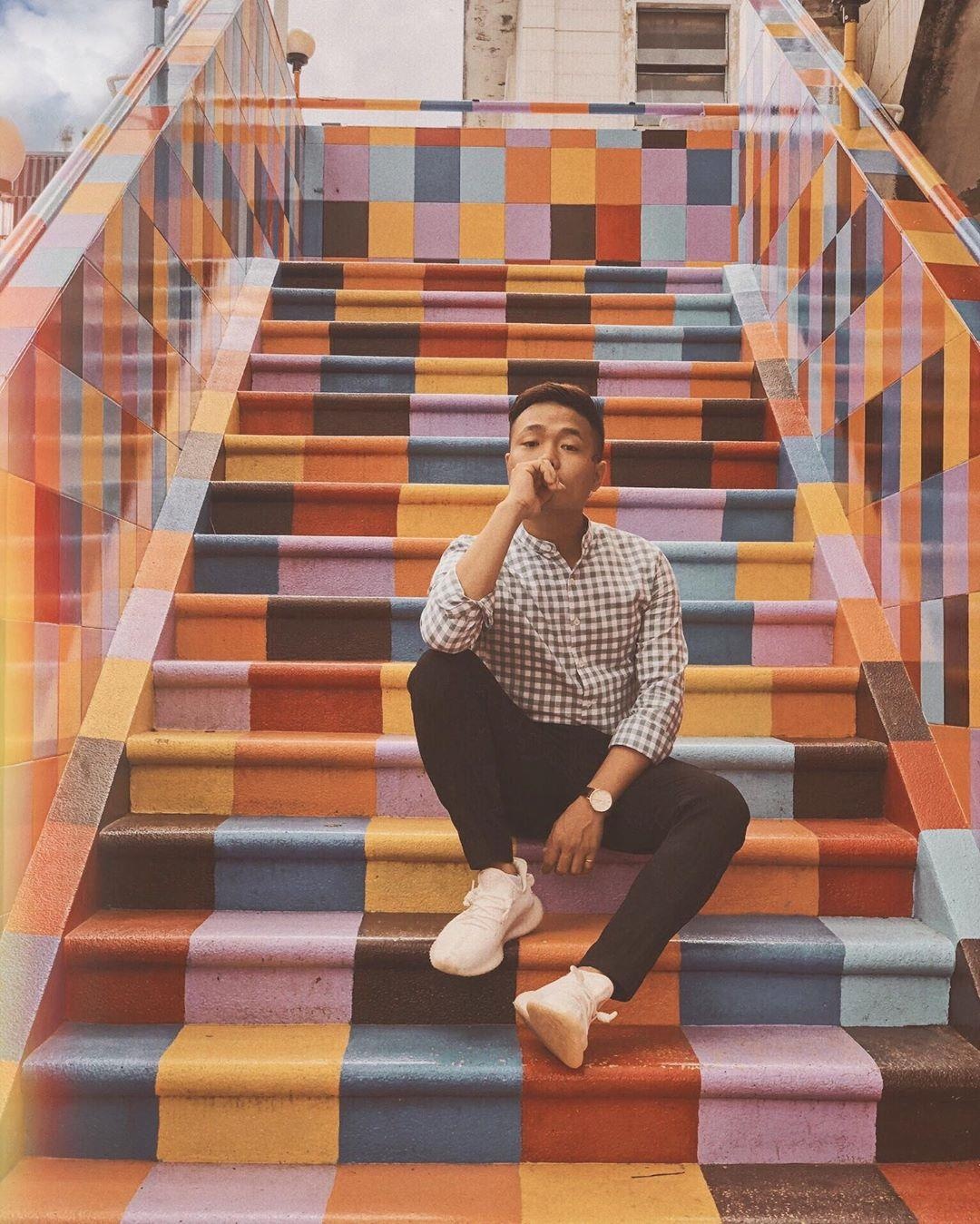 goc chup cau vong o cho Da Lat hut gioi tre. anh 3