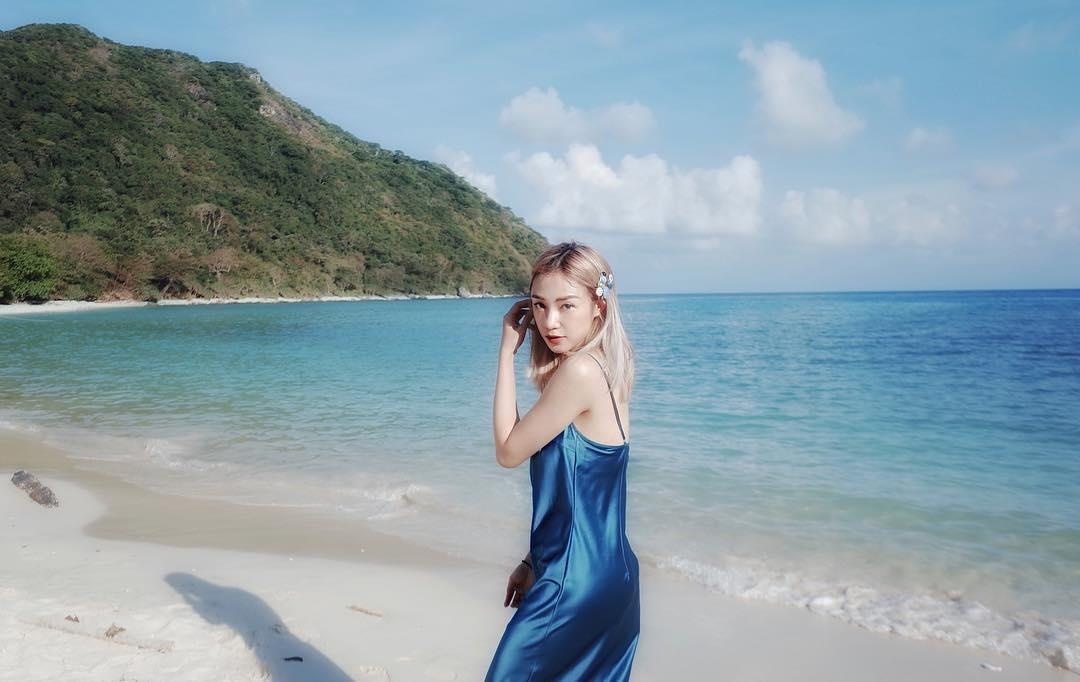 dan hot girl Viet dua nhau check-in Con Dao anh 9