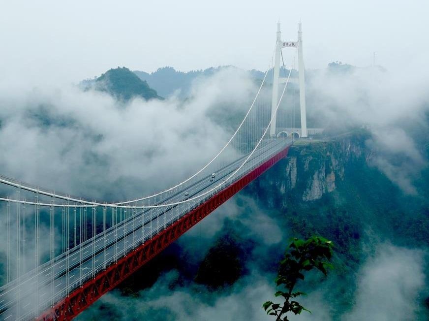 Cau treo 'von may' dep nhu tien canh o Phuong Hoang co tran hinh anh