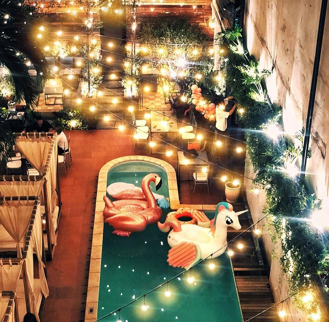 Quan ca phe co ho boi,  giuong sang chanh o TP.HCM anh 17