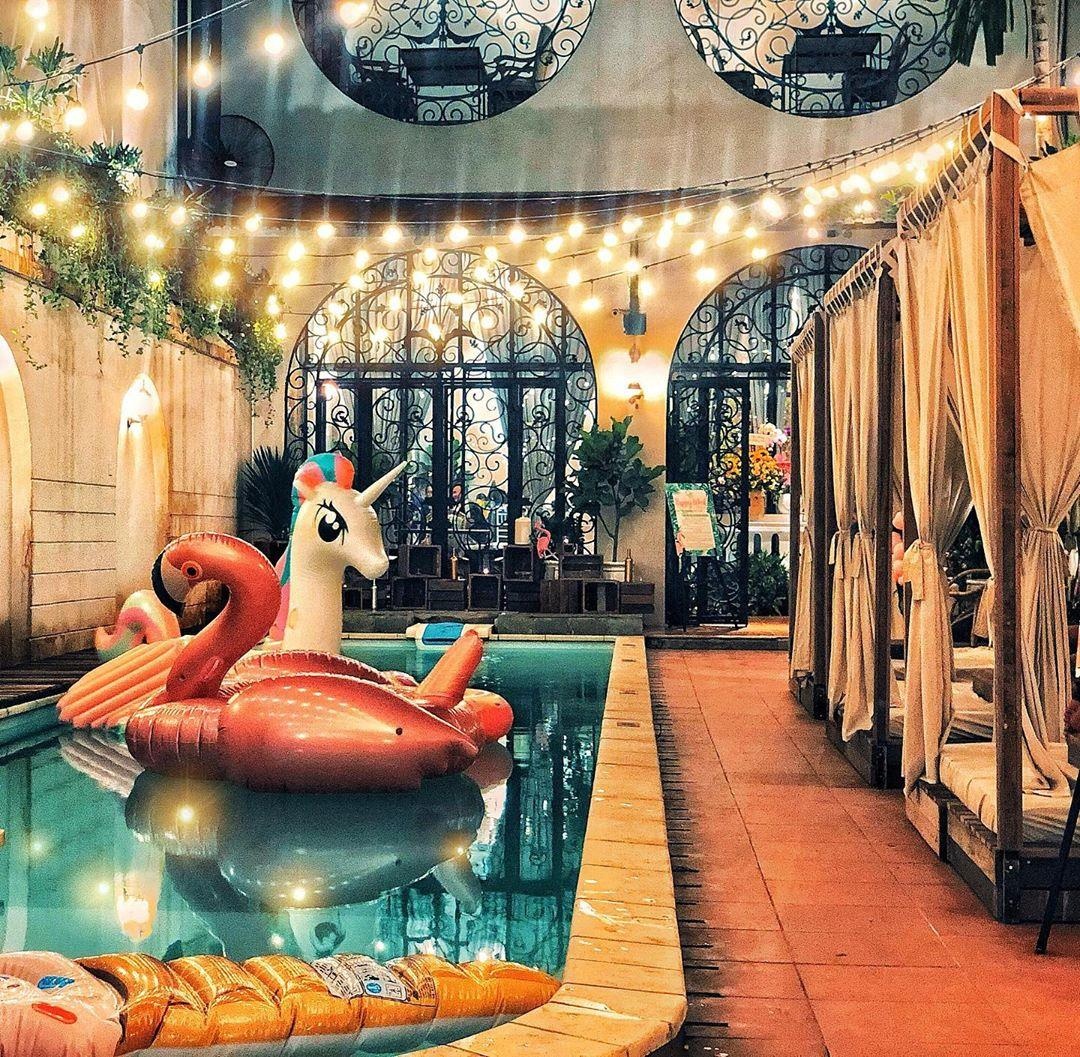 Quan ca phe co ho boi,  giuong sang chanh o TP.HCM anh 18