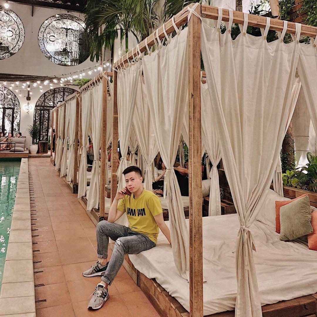 Quan ca phe co ho boi,  giuong sang chanh o TP.HCM anh 4