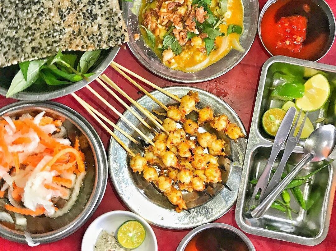 Rang muc nuong va loat mon ngon chua an chua biet Phan Thiet hinh anh