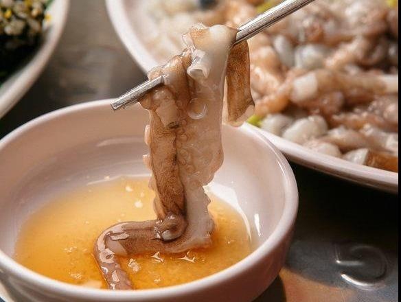 Bach tuoc song va nhung mon an dac trung o Han Quoc hinh anh