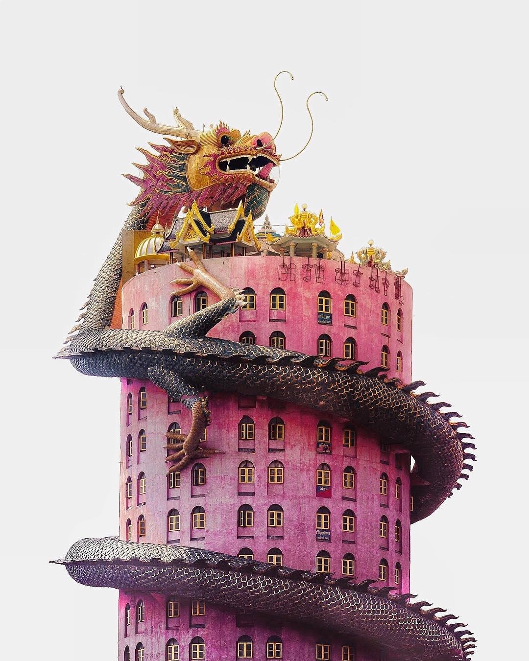 chua co kien truc la thai lan anh 1