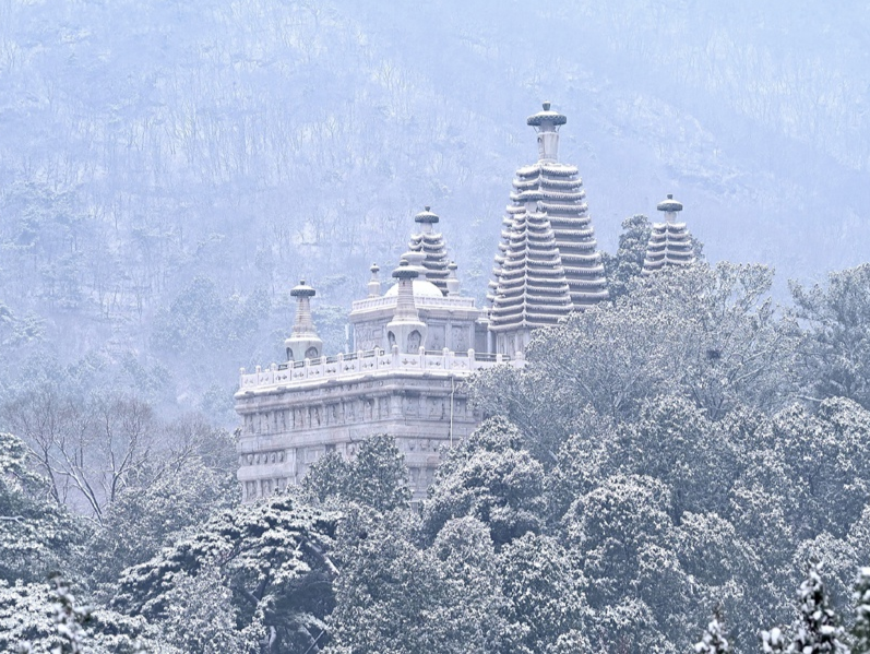 Tuyet trang bao phu thu do Bac Kinh hinh anh