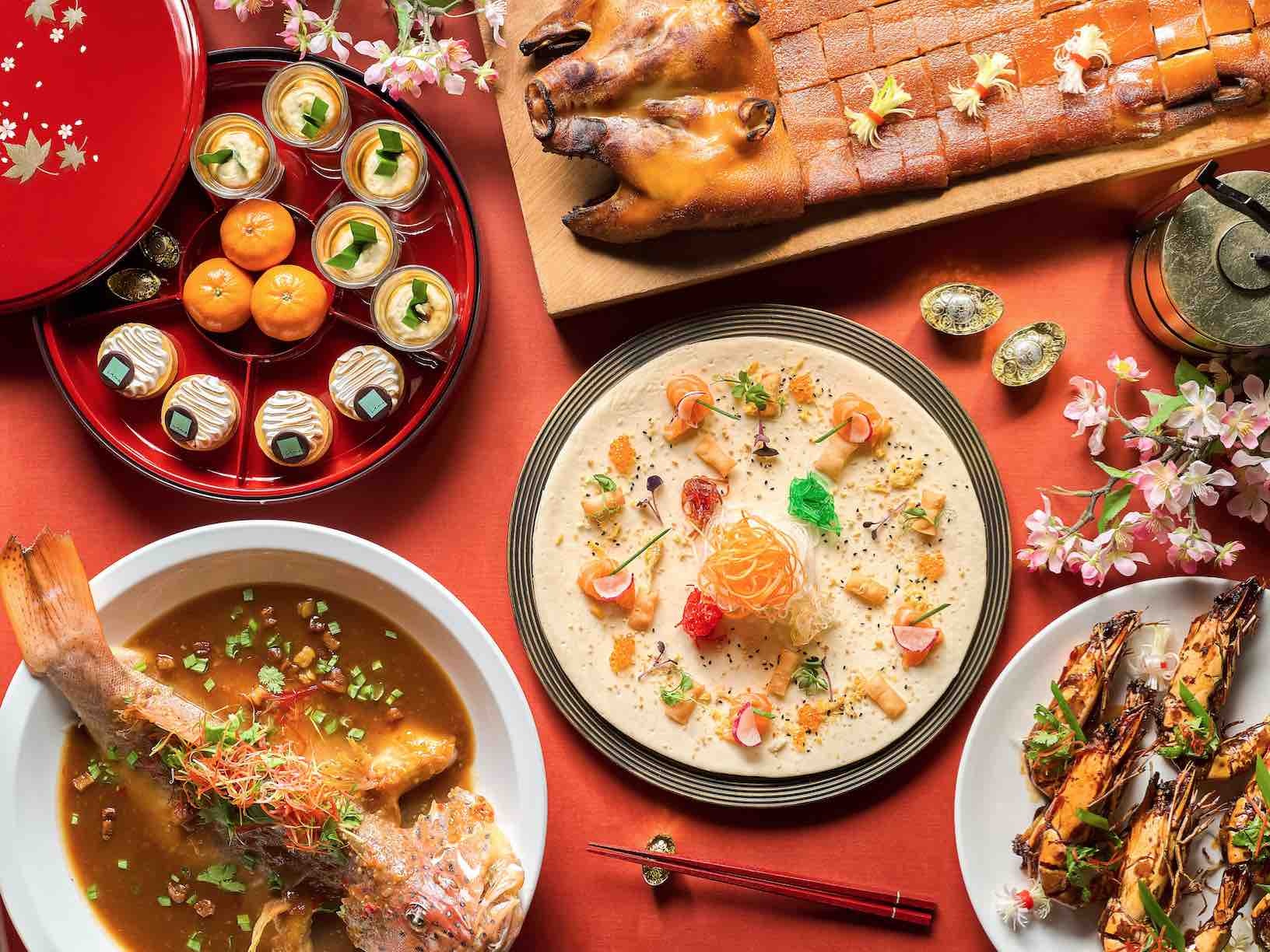 Mon an mang tai loc va may man dip Tet o Trung Quoc hinh anh