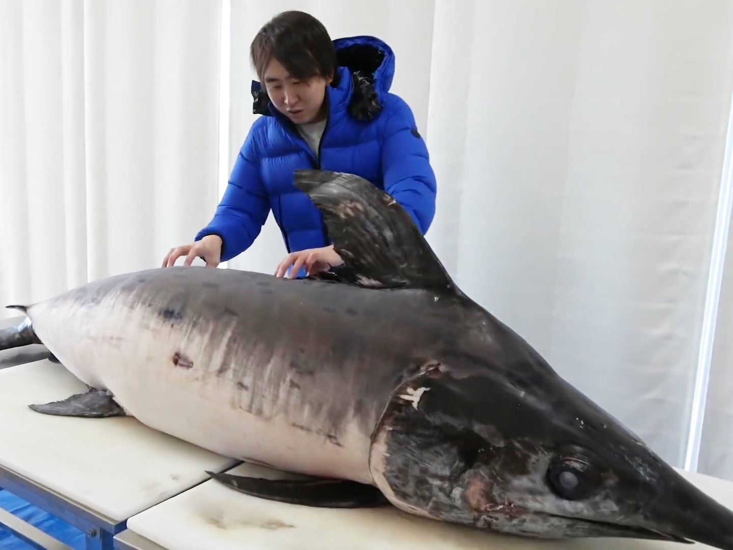 Dau bep Nhat so che ca kiem nang 130 kg hinh anh