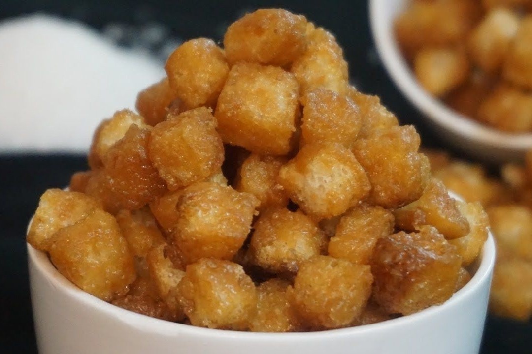 Nham nhi banh mi phu caramen tu sandwich cu hinh anh