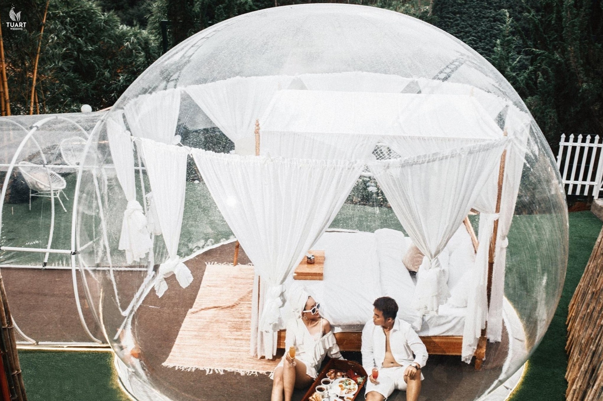 4 resort view rung nui yen tinh o Da Lat hinh anh