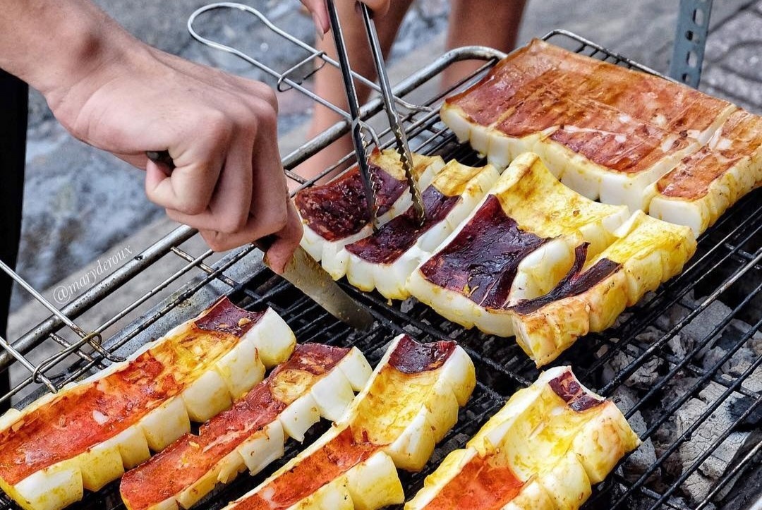 Bach tuoc khong lo va loat quan nuong ngay mua o TP.HCM hinh anh