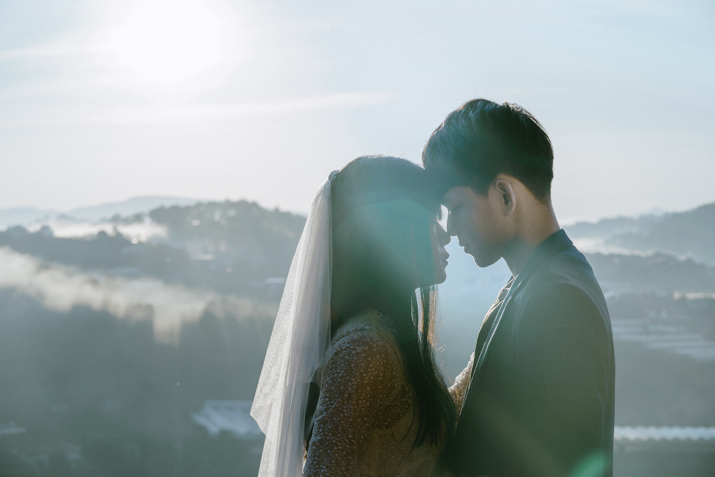 Da Lat tho mong, binh yen trong anh cuoi cua cap doi 9X hinh anh