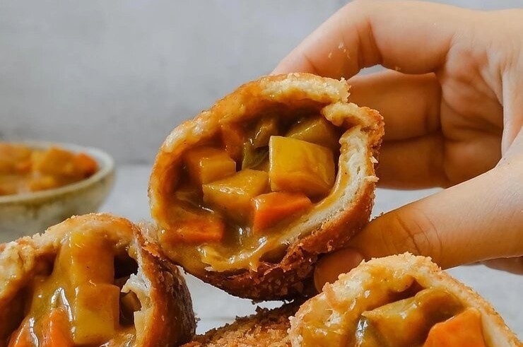 Cong thuc lam banh mi tam bot chien gion hinh anh