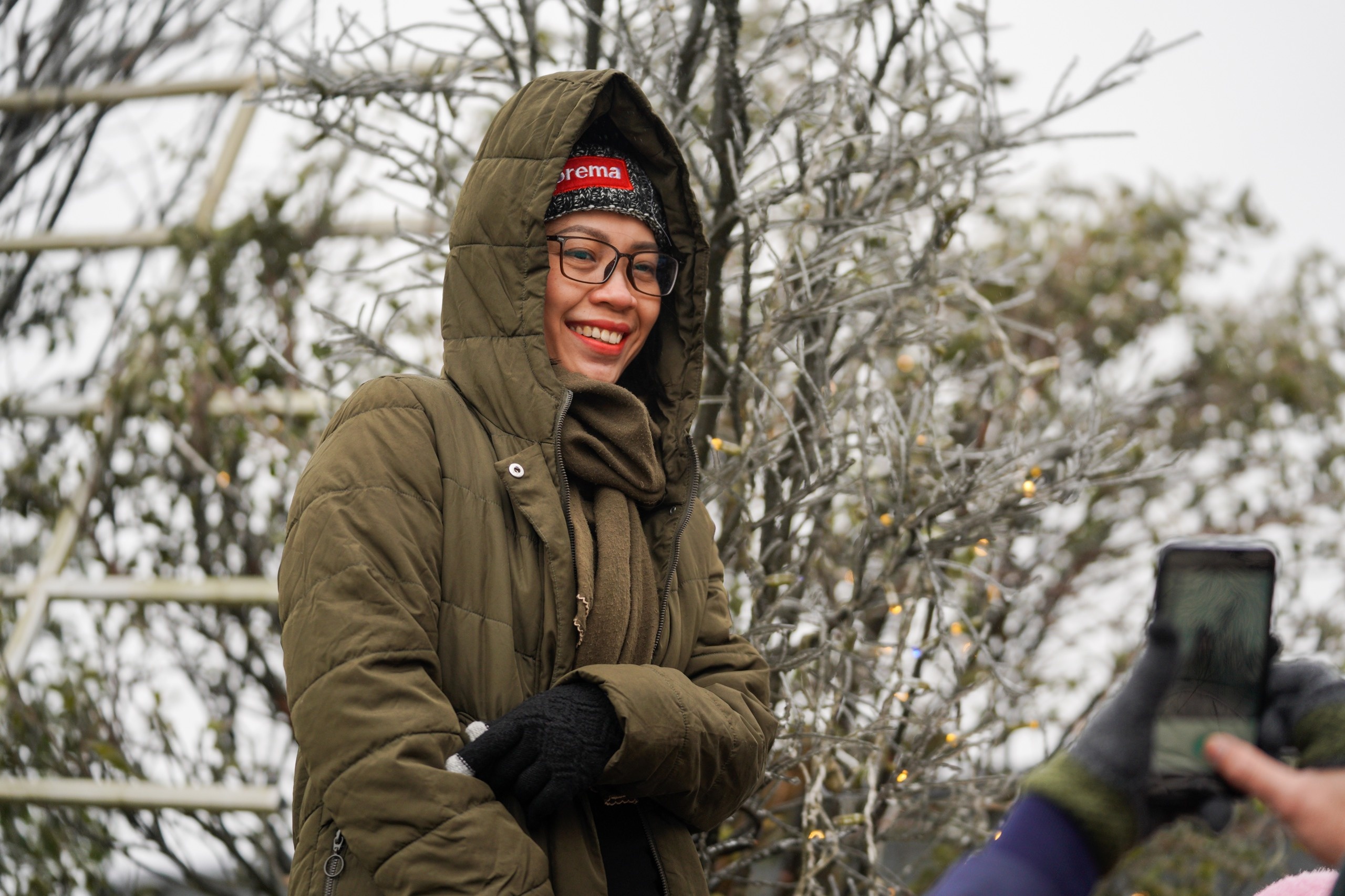 Ket xe tren duong len cong troi Sa Pa hinh anh