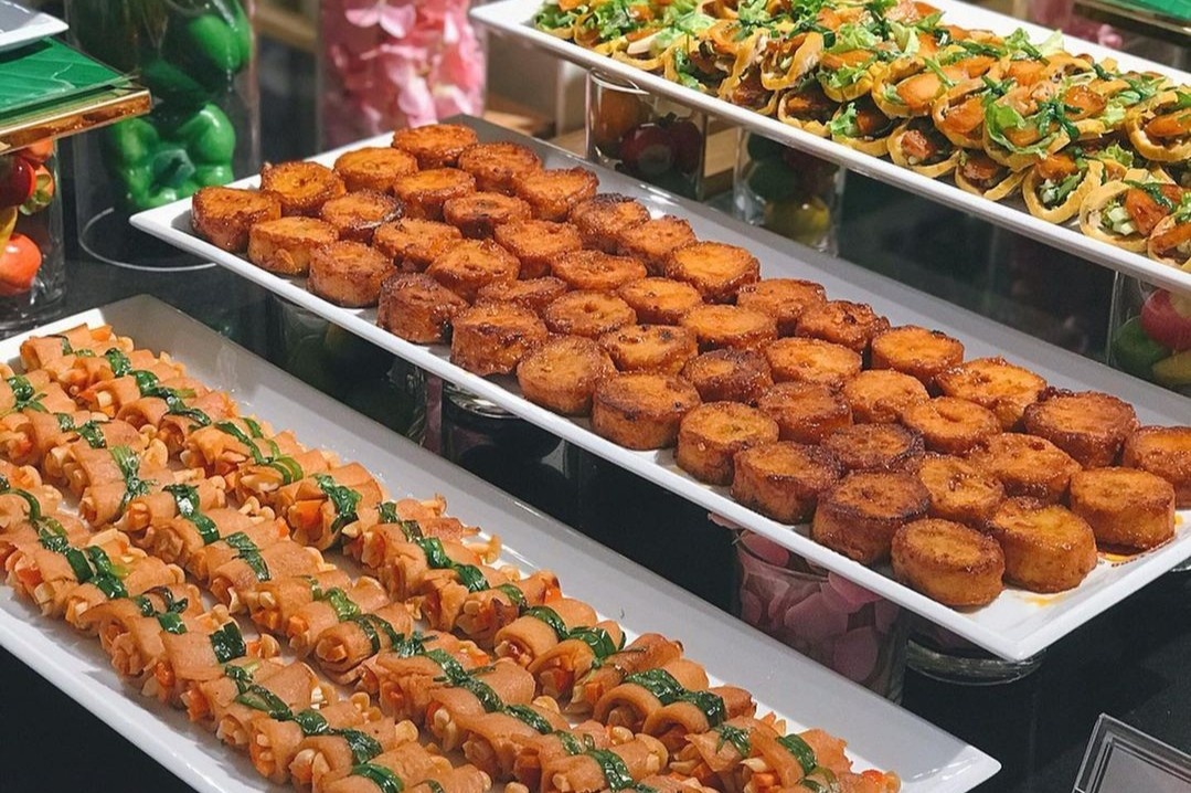 Nha hang buffet chay doi vi cuoi nam hinh anh