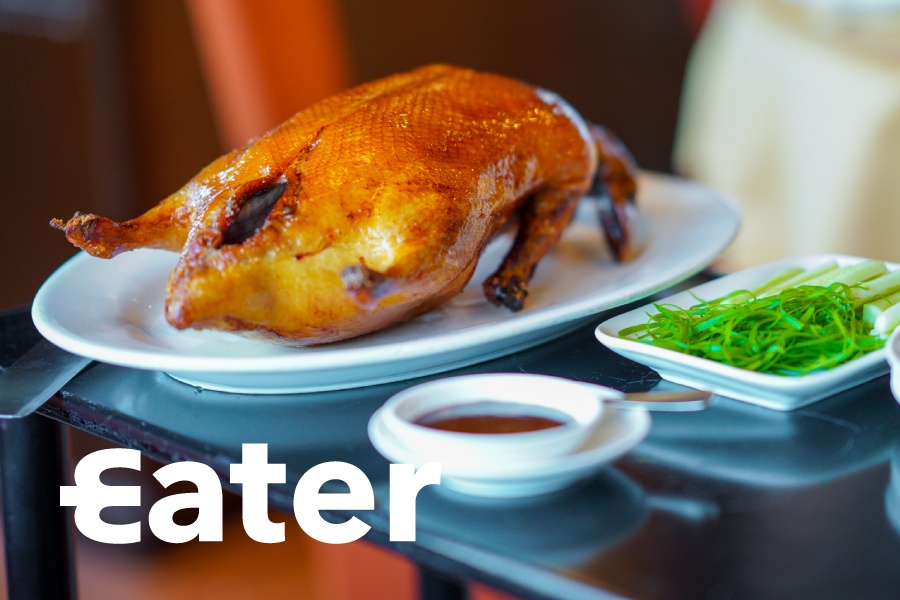 Thuc don 3 mon tu vit quay Bac Kinh hinh anh