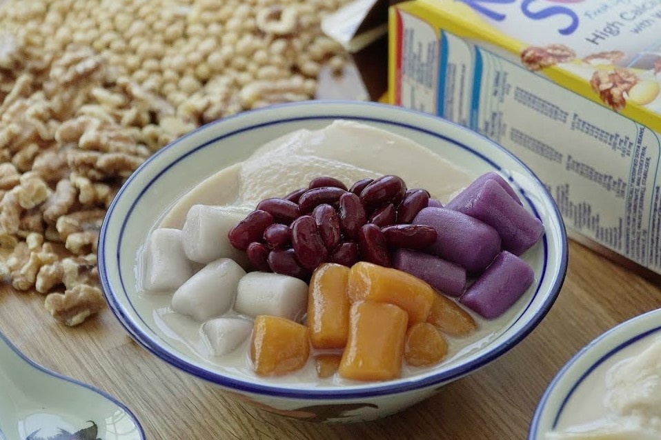 Lam tao pho khoai deo mat lanh ngay he hinh anh