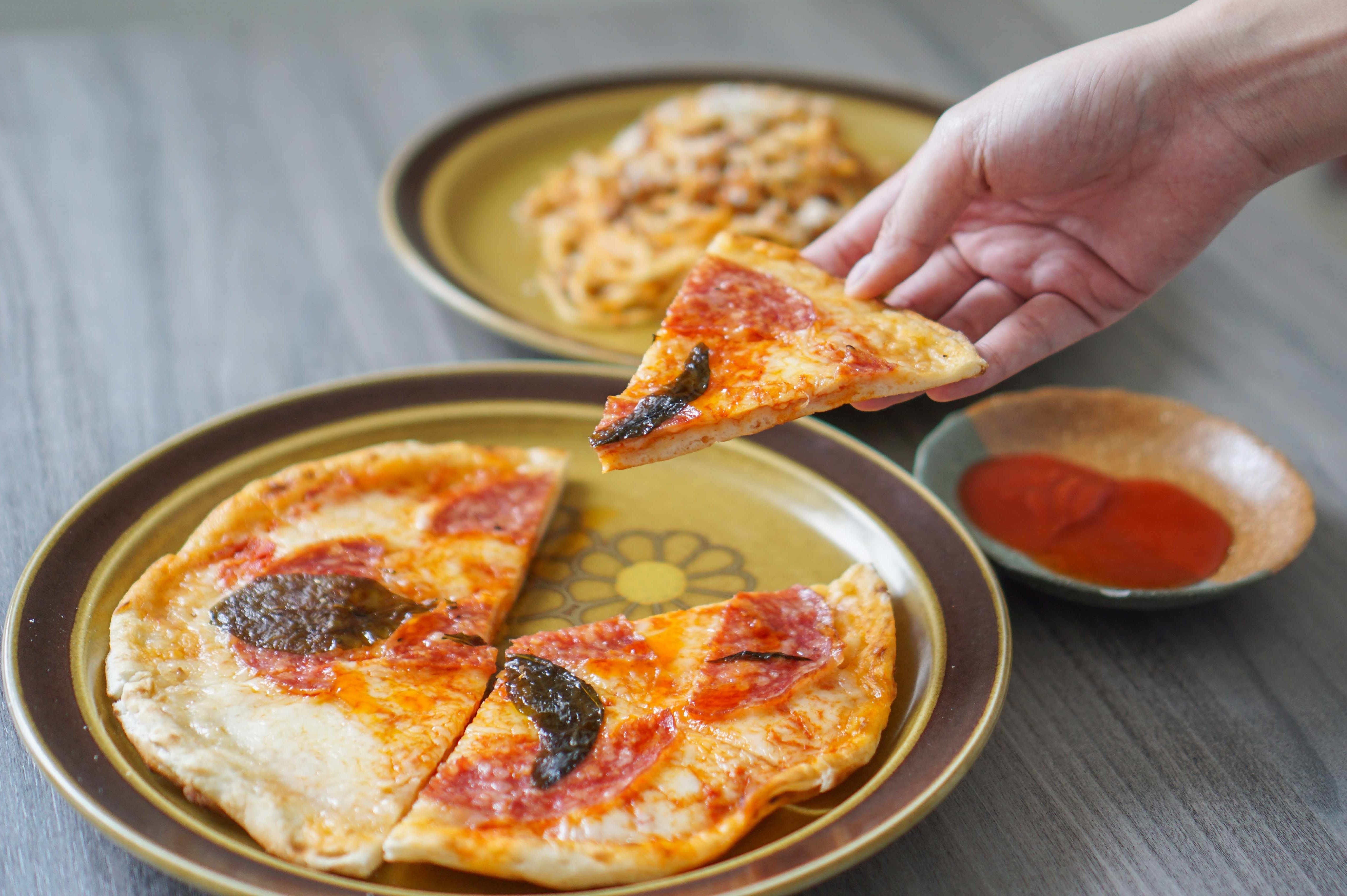 Pizza mang ve vi on nhung toi thich an o tiem hon hinh anh