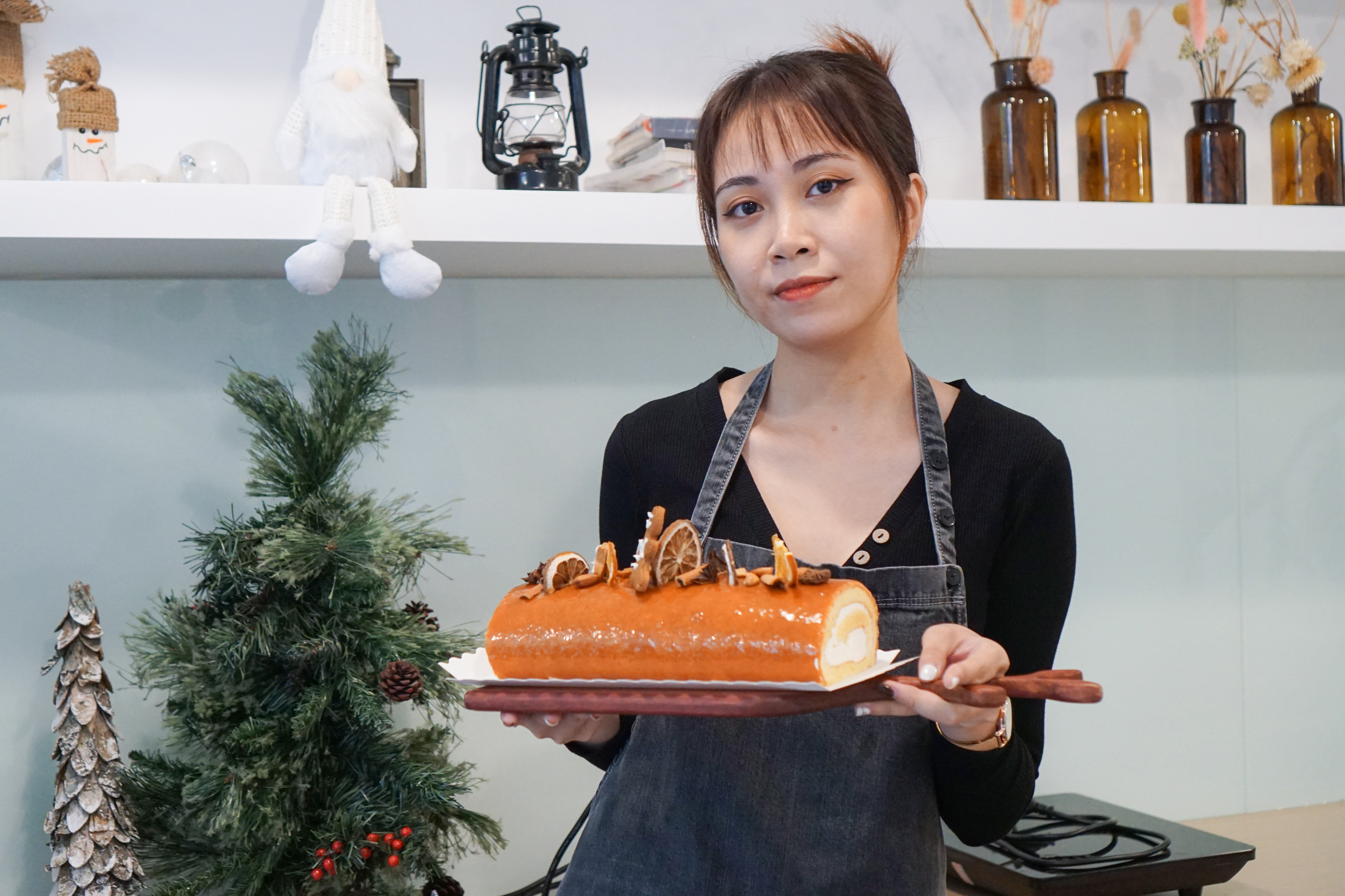 lam banh kem giang sinh anh 1