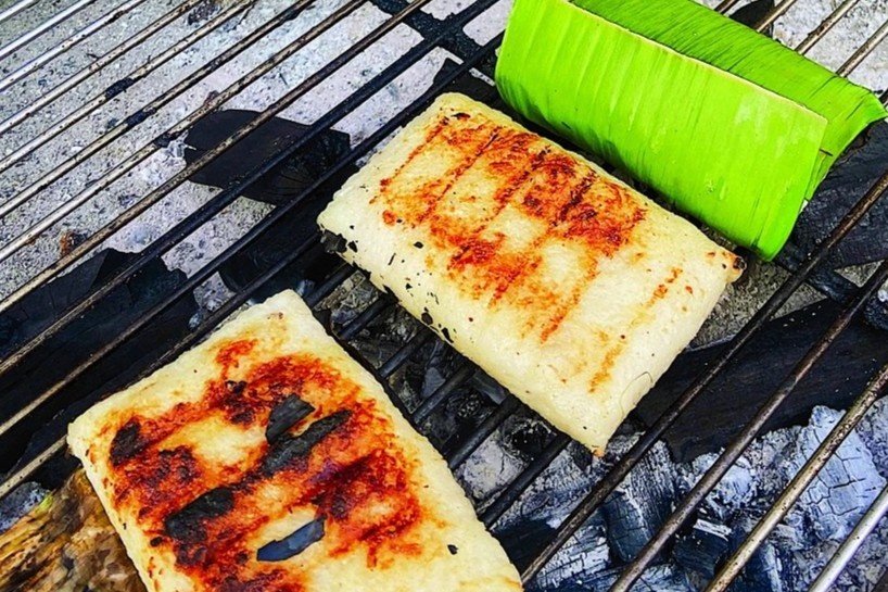 Chuoi nep nuong cho Da Kao hinh anh