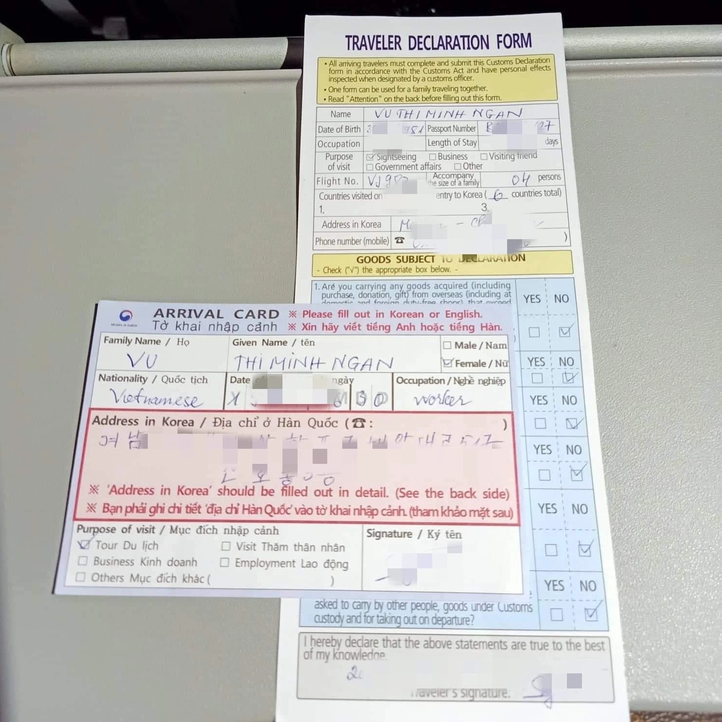 khách Việt nhập cảnh Hàn Quốc ảnh 2 khach Viet nhap canh Han Quoc anh 2