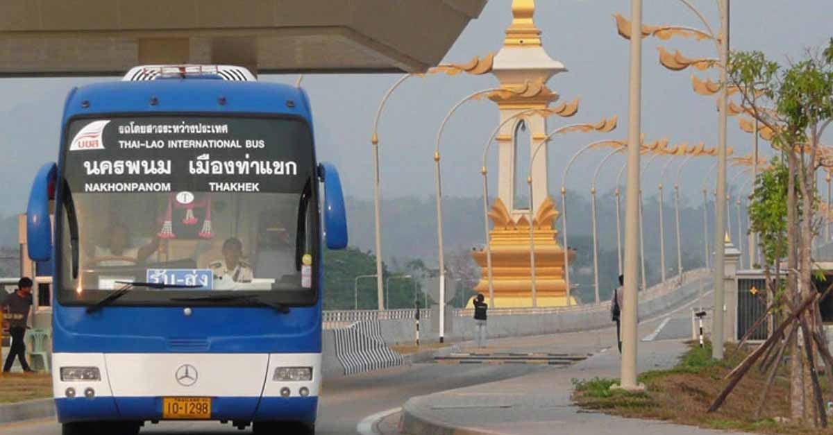 Tuyến xe bus nối Thái Lan - Lào - Việt Nam ảnh 1 Tuyen xe bus noi Thai Lan - Lao - Viet Nam anh 1