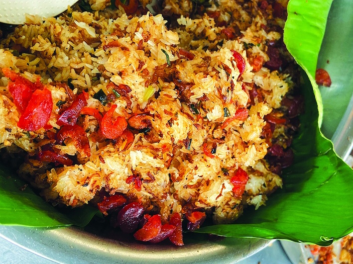 Chan com, an mon kieu nguoi Hoa hinh anh