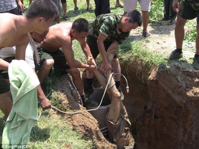 Ong qua doi vi cuu chau roi xuong ho sau hinh anh