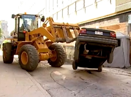 Clip hai: Pha xe hinh anh