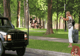 Clip hai: Taxi ma hinh anh