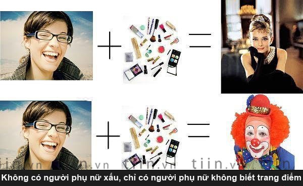 Anh che: Khong co phu nu xau hinh anh