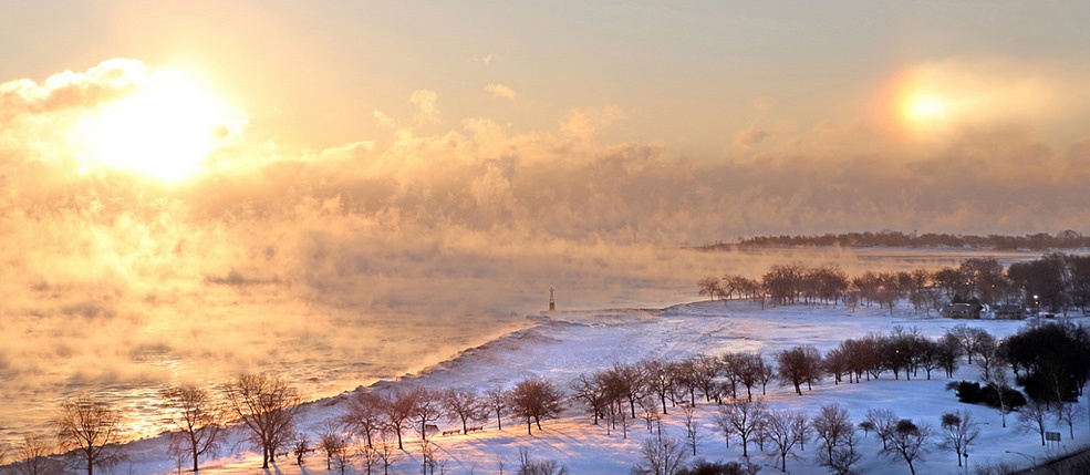 Ve dep ky la cua bang tuyet trong dot lanh ky luc o Bac My hinh anh