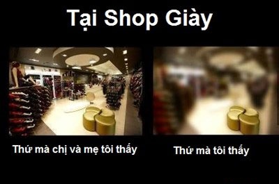 Anh vui: Khi con trai di shopping hinh anh