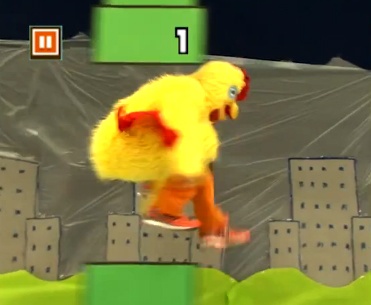 Flappy Bird ngoai doi thuc hinh anh