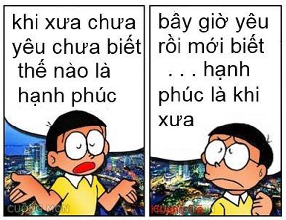 Doremon che: Triet ly tinh yeu hoc tro hinh anh