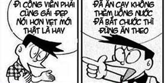 Doremon che: Ban than hinh anh