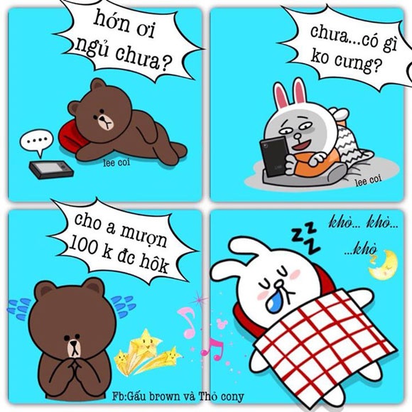 Sieu che: Gau Brown va tho Cony hinh anh