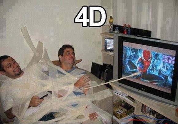 Anh vui: Tivi 4D hinh anh