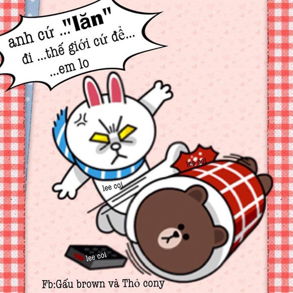 Sieu che: Gau Brown va tho Cony hinh anh