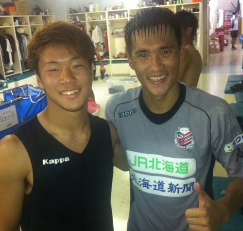 Cong Vinh: 'Do an Nhat rat ngon nen quen luon my goi' hinh anh