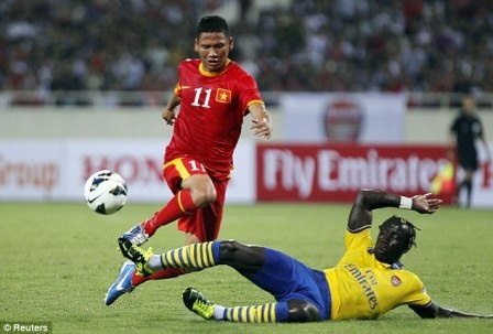 DT Viet Nam hoi quan chuan bi cho vong loai Asian Cup hinh anh