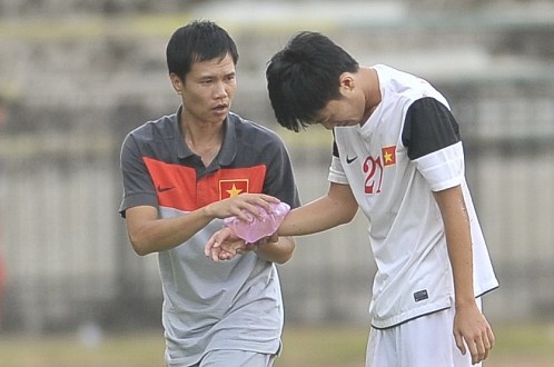 U19 Viet Nam nhan tin vui tu nhac truong Xuan Truong hinh anh