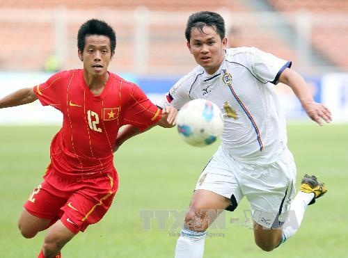 U23 Viet Nam bat ngo bot duoc mot doi thu tai SEA Games 27 hinh anh