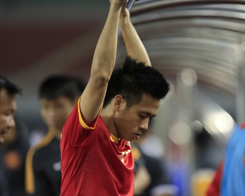 U23 Viet Nam than tho sau tran thua khong dang co hinh anh