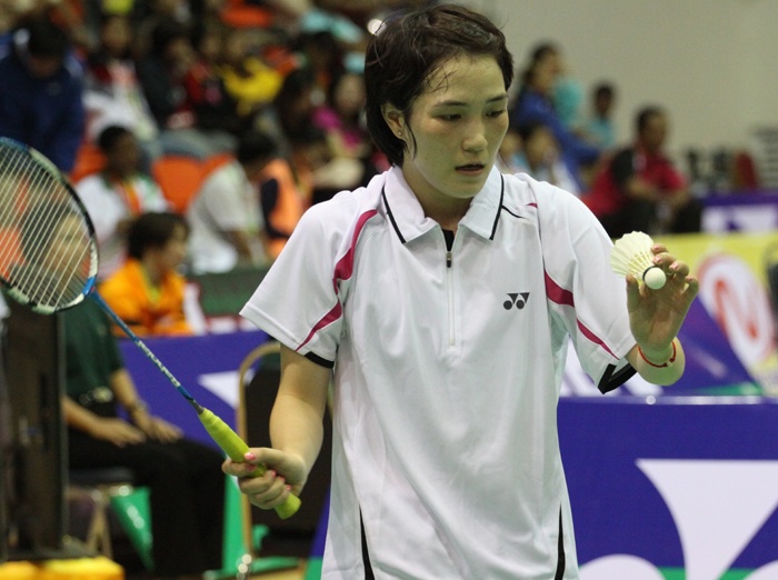 Cau long nu VN lan dau co huy chuong SEA Games hinh anh