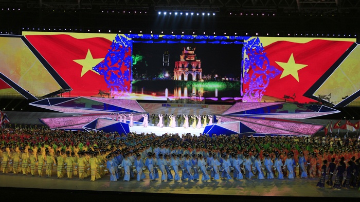 Khoanh khac an tuong cua Le khai mac SEA Games 27 hinh anh