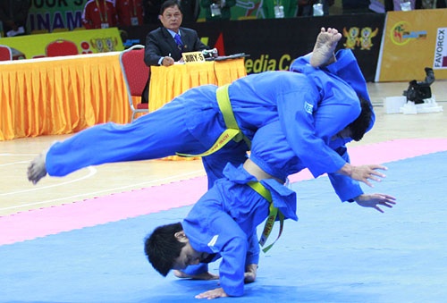 Viet Nam khong vo vet huy chuong vang o mon vovinam hinh anh