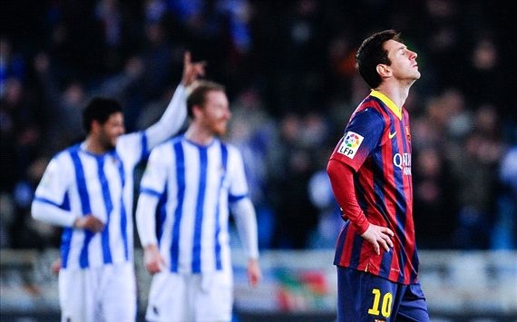 Thua Sociedad 1-3, Barca mat ngoi dau vao tay Real hinh anh