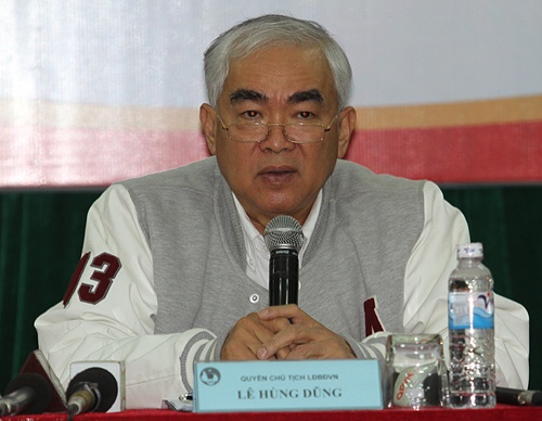 Ong Le Hung Dung khong can luong khi lam Chu tich VFF hinh anh