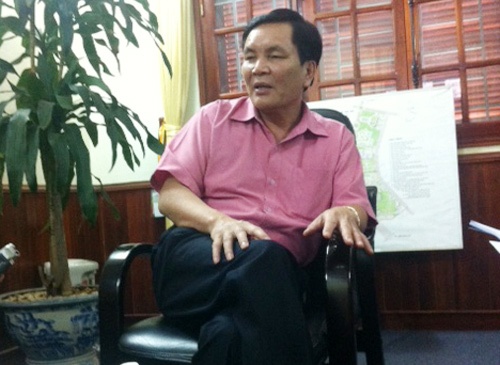 Giám đốc Khu liên hợp thể thao quốc gia Mỹ Đình Cấn Văn Nghĩa.